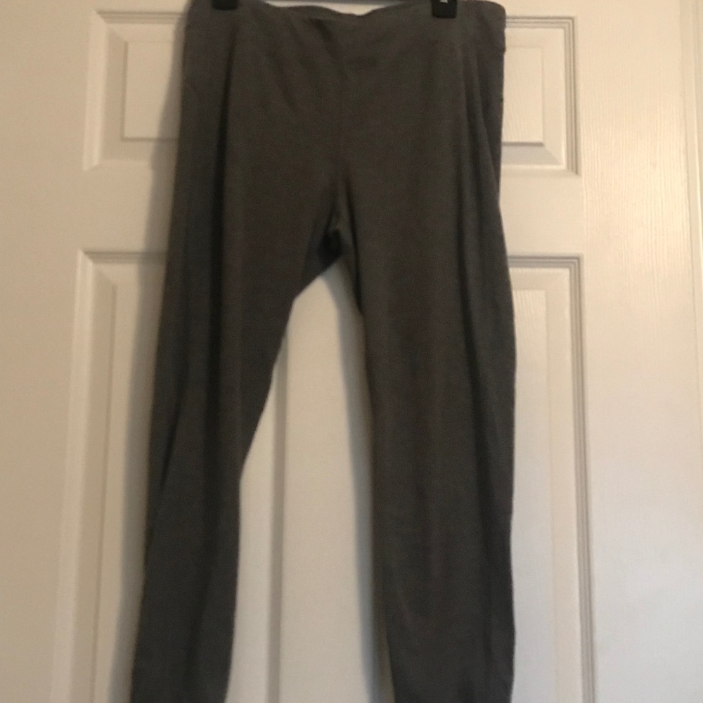Danskin Large Fitted Active pants-Gray